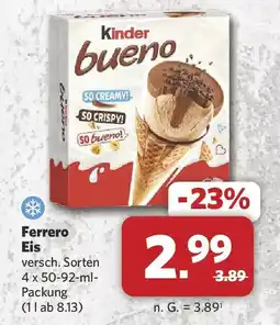 Combi Ferrero Eis Angebot