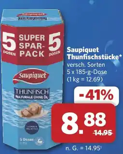 Combi Saupiquet Thunfischstücke Angebot