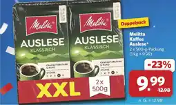 Combi Melitta Kaffee Auslese Angebot