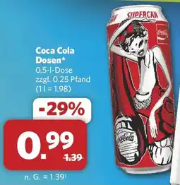 Combi Coca Cola Dosen Angebot