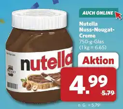 Combi Nutella Nuss-Nougat-Creme Angebot