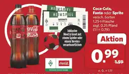 Combi Coca-Cola, Fanta oder Sprite Angebot