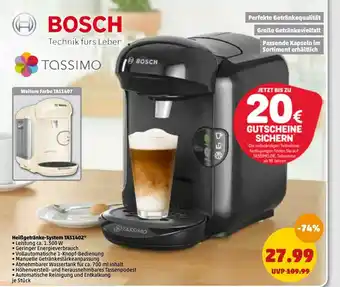 PENNY Bosch Tassimo Heißgetränke-system Tas1402 Angebot