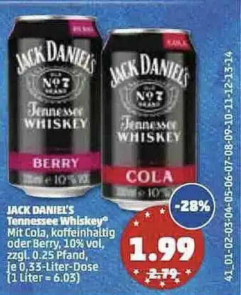 PENNY Jack Daniel's Tennesse Whiskey Angebot