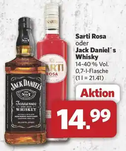 Combi Sarti Rosa oder Jack Daniel's Whisky Angebot