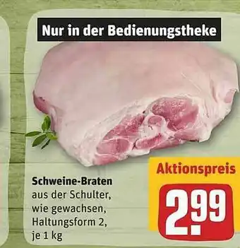 REWE Schweine-braten Angebot