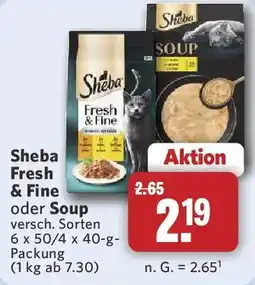 Combi Sheba Fresh & Fine oder Soup Angebot
