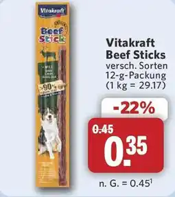 Combi Vitakraft Beef Sticks Angebot