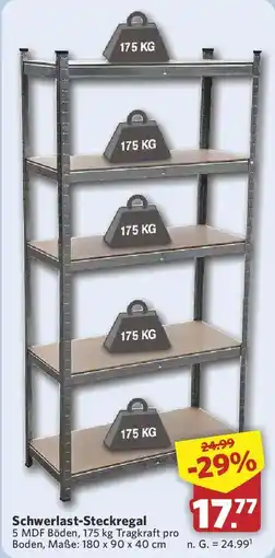 Combi Schwerlast-Steckregal Angebot
