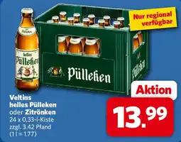Combi Veltins helles Pülleken oder Zitrönken Angebot