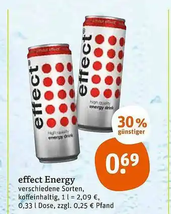 tegut Effect Energy Angebot