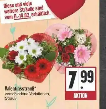 Edeka Valentinsstrauß Angebot