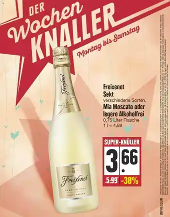 Edeka Freixenet Sekt, Mia Moscato Oder Legero Alkoholfrei Angebot