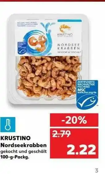 Kaufland Krustino Nordseekrabben Angebot