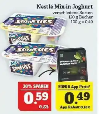 Marktkauf Nestlé Mix-in Joghurt Angebot