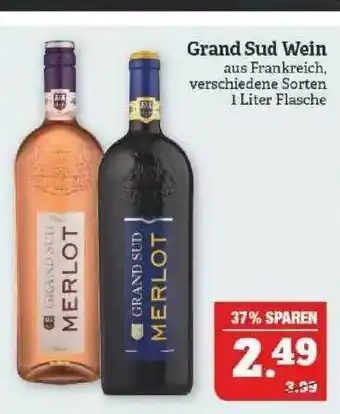 Marktkauf Grand Sud Wein Angebot