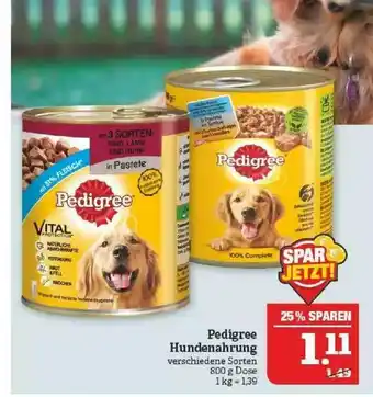 Marktkauf Pedigree Hundenahrung Angebot