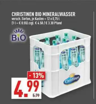 Marktkauf Christinen Bio Mineralwasser Angebot