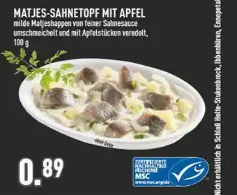 Marktkauf Matjes-sahnetopf Mit Apfel Angebot