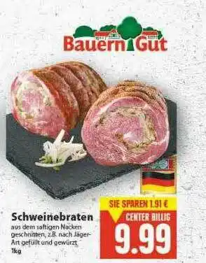 E-Center Schweinebraten Bauerngut Angebot