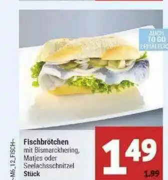 Marktkauf Fischbrötchen Angebot