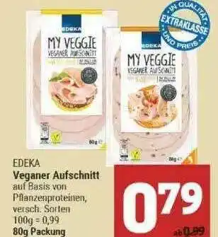 Marktkauf Edeka Veganer Aufschnitt Angebot