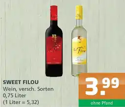 Getränke A-Z Sweet filou Angebot