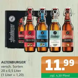 Getränke A-Z Altenburger Angebot