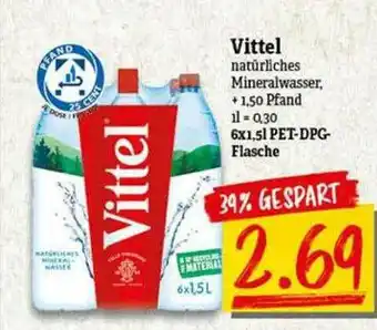 nah & gut Vittel Natürliches Mineralwasser Angebot