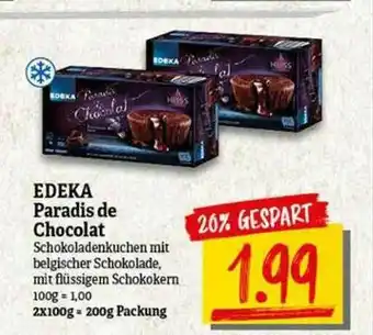 nah & gut Edeka Paradis De Chocolat Angebot