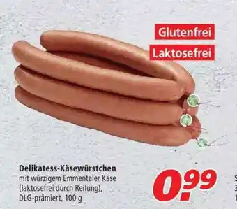 Marktkauf Delikatess-käsewürstchen Angebot