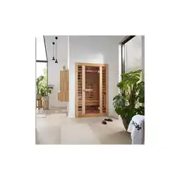 Netto Marken-Discount HOME DELUXE Infrarotkabine REDSUN DELUXE M - 120 x 105 cm für 2 Personen Angebot