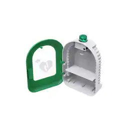 Netto Marken-Discount Universeller AED-PVC-Wandkasten, grün für innen mit Ton- und Lichtalarm Angebot