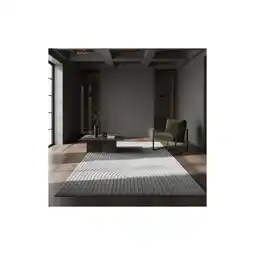 Netto Marken-Discount Outdoorteppich ENGADIN, im Skandi-Stil mit 3D-Design, Silber, 80 x 250 cm Angebot
