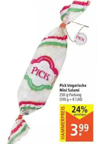 Marktkauf Pick Ungarische Mini Salami Angebot