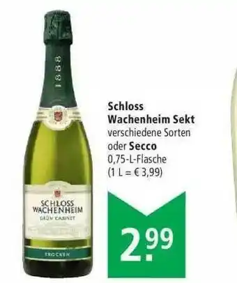 Marktkauf Schloss Wachenheim Sekt Oder Secco Angebot