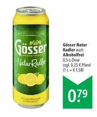 Marktkauf Gösser Natur Radler Auch Alkoholfrei Angebot