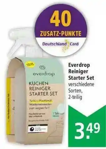 Marktkauf Everdrop Reiniger Starter Set Angebot