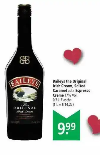 Marktkauf Baileys The Original Irish Cream Salted Caramel Oder Espresso Creme Angebot