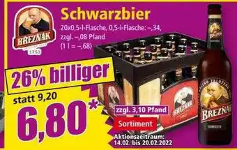 Norma Breznak Schwarzbier Angebot