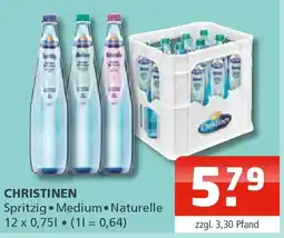 Getränke Oase CHRISTINEN Spritzig Medium Naturelle Angebot