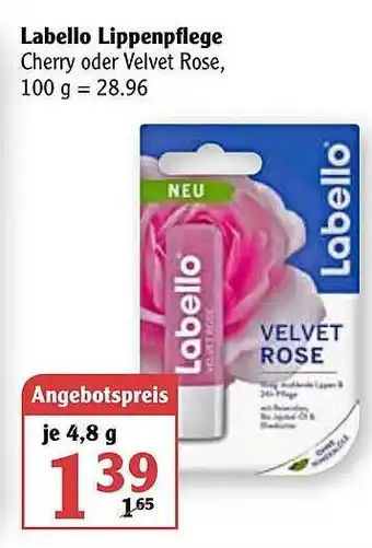 Globus Labello Lippenpflege 4,8g Angebot