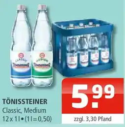 Getränke Oase TÖNISSTEINER Classic, Medium Angebot