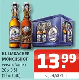 Getränke Oase Kulmbacher Mönchshof Angebot