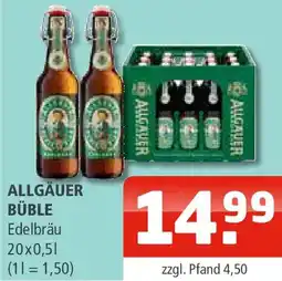 Getränke Oase ALLGÄUER BÜBLE Edelbräu Angebot