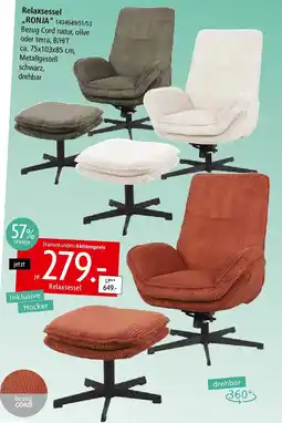 Zurbrüggen Relaxsessel "RONJA" Angebot