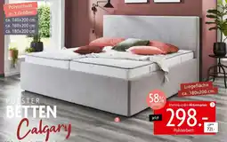 Zurbrüggen Polsterbett Calgary Angebot