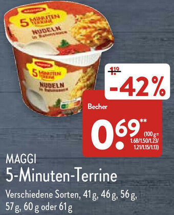 Aldi Nord Maggi 5 Minuten Terrine Angebot