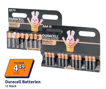 Action Duracell Batterien Angebot