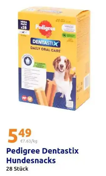 Action Pedigree Dentastix Hundesnacks Angebot